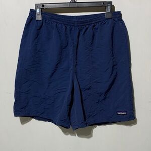 Patagonia Baggies 7” Dark Blue Casual Mesh Lined Shorts